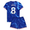 Conjunto (Camiseta+Pantalón Corto) Chelsea Enzo 8 Primera Equipación 2024-25 - Niño